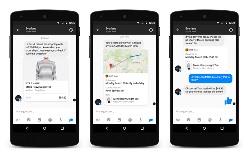 facebook messenger cập nhật