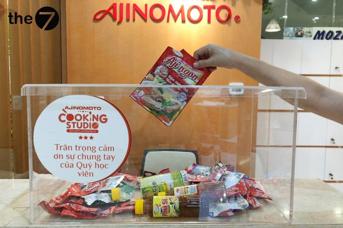 Ajinomoto đã thực hiện việc thu hồi bao bì nhựa hướng đến mục tiêu “Không phát thải” 
