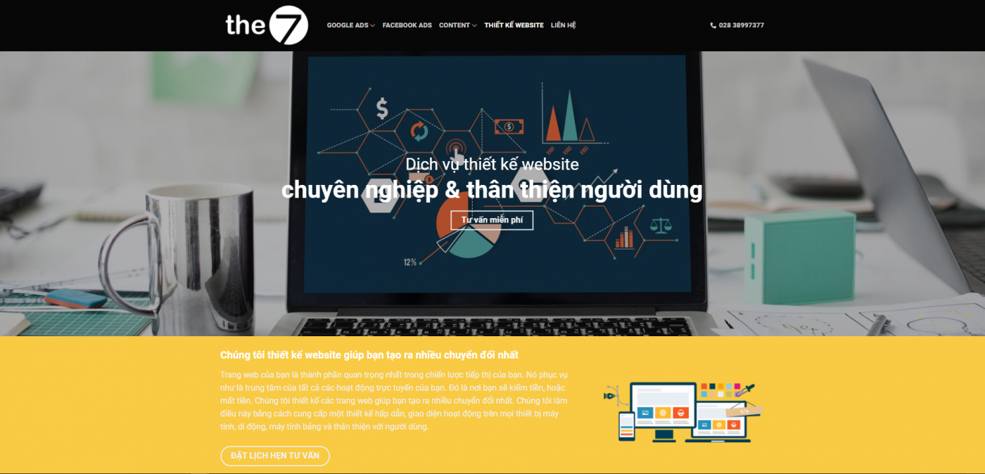 Thiết kế Web cùng The7