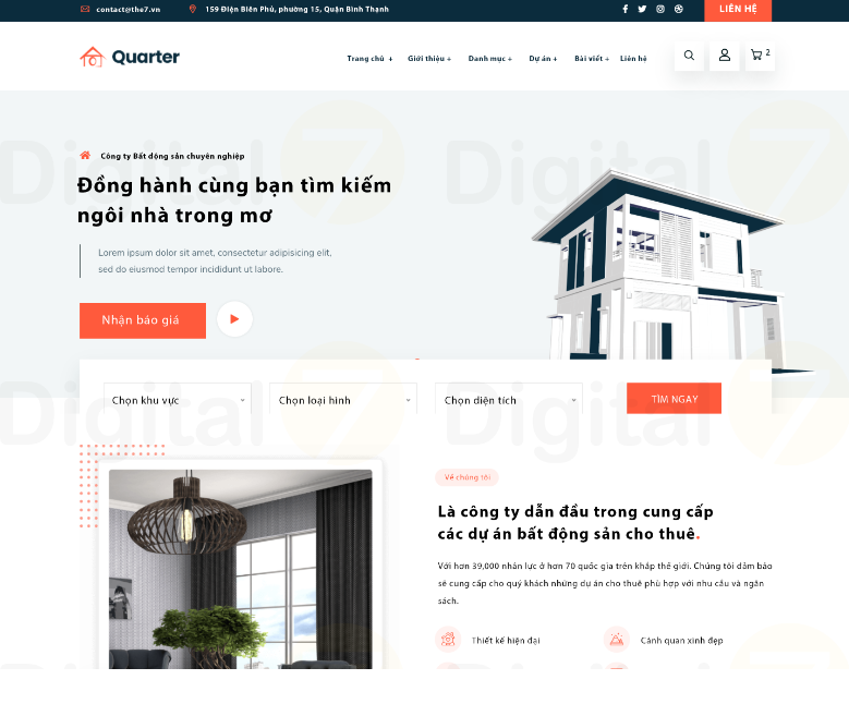 Theme Website Quarter