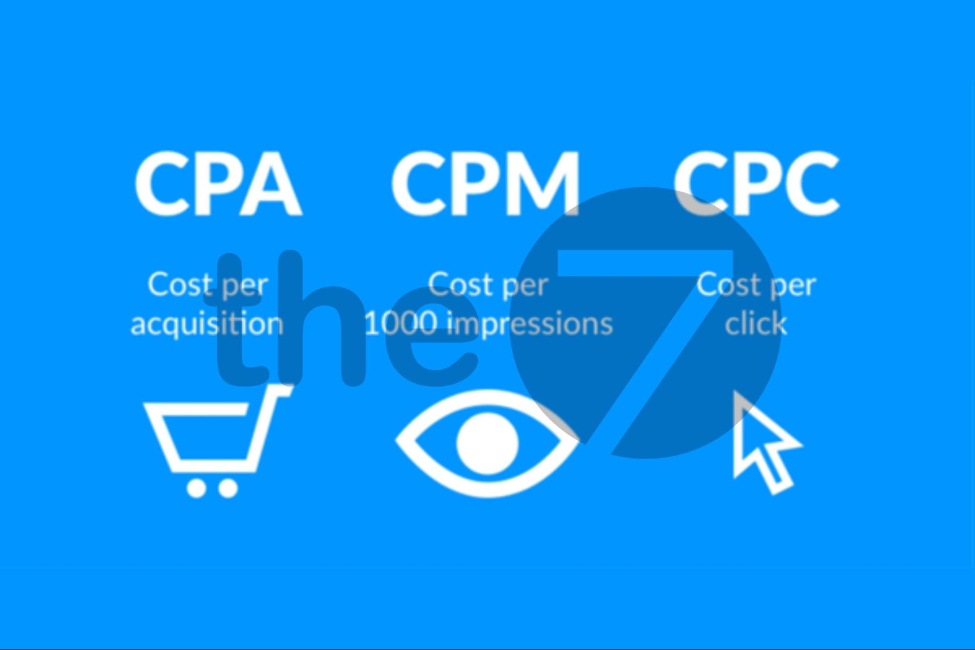Google Ads được tính dựa trên: CPA, CPM và CPC