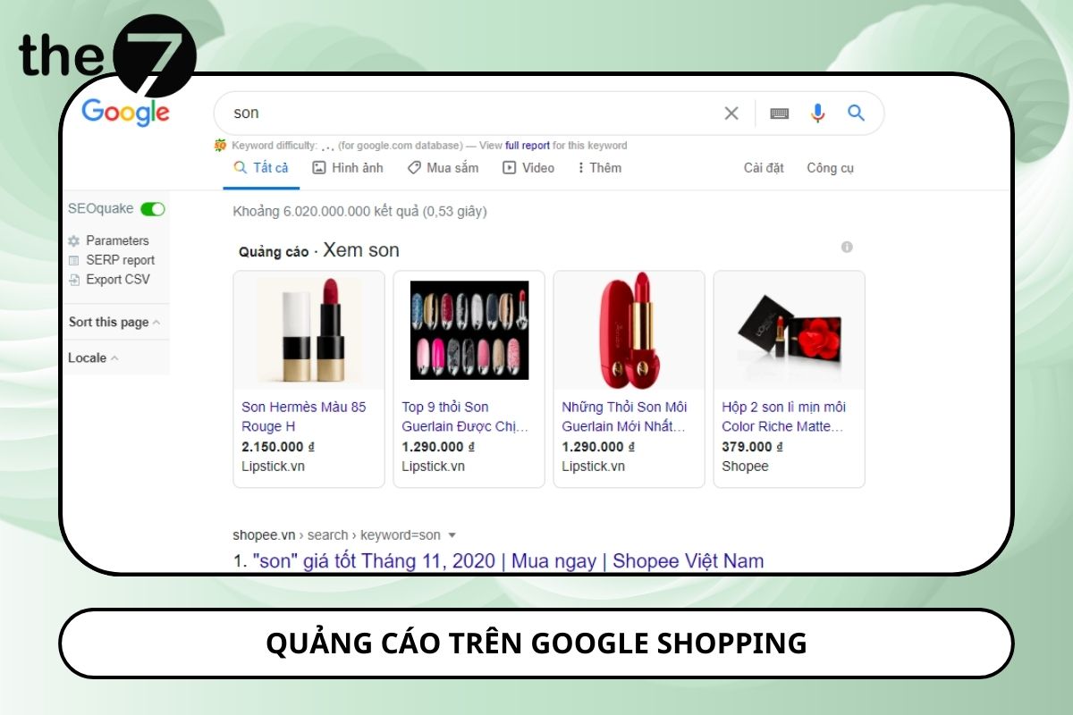 Google ưu tiên vị trí hiển thị đầu tiên cho các quảng cáo Google Shopping
