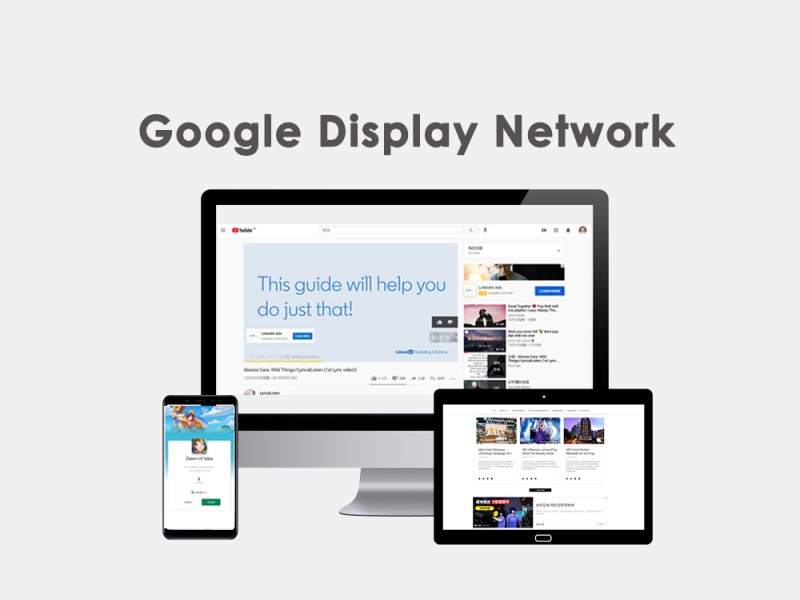 Google Mạng Hiển Thị GDN cho phép hiển thị quảng cáo trên các trang đối tác