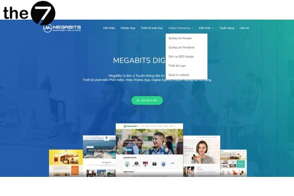 Megabits còn hoạt động cả lĩnh vực lập trình như thiết kế app, web app 