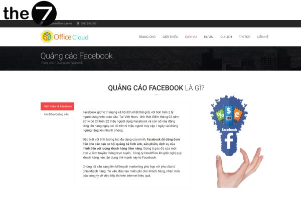 OneOffice đã mang đến những trang Fanpage Facebook chuyên nghiệp, mới mẻ cho khách hàng