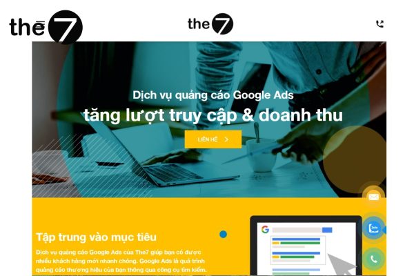 The7 là đơn vị Agency Digital Marketing chuyên chạy Google Ads uy tín mà bạn có thể tham khảo
