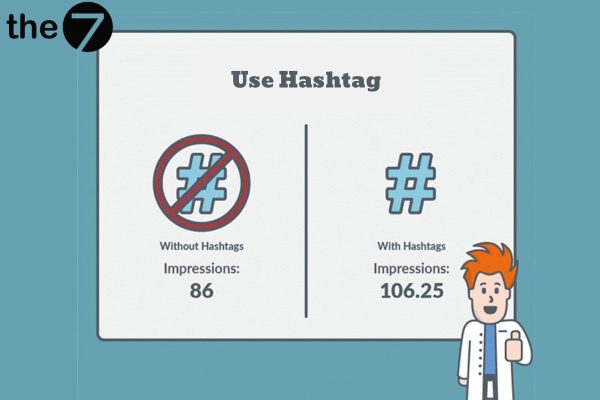 Sử dụng Hashtag giúp tiếp cận được nhiều người hơn