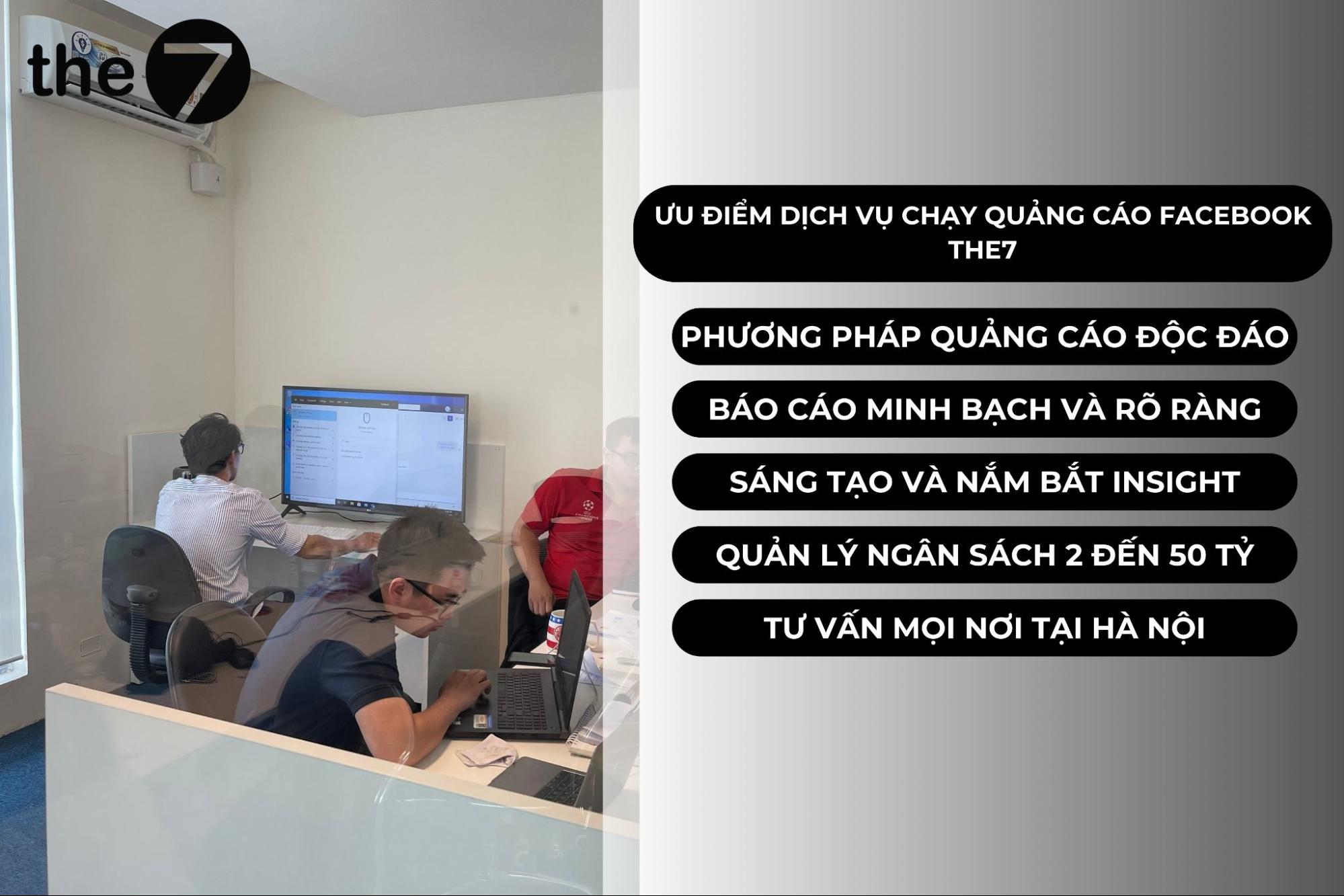 Chúng tôi là đơn vị chạy quảng cáo Facebook tại Hà Nội có nhiều ưu điểm vượt trội
