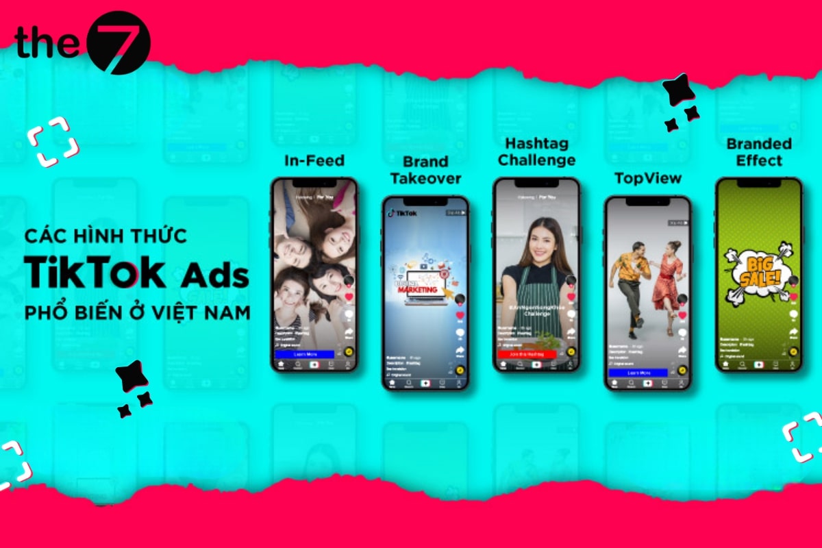 Các hình thức của Sparks Ads trên Tiktok phổ biến đối với người dùng ở Việt Nam