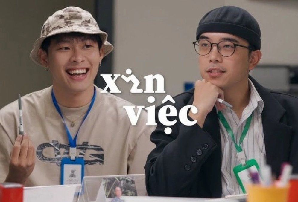 An Trương trong series Xin Việc cùng các nghệ sĩ khách mời