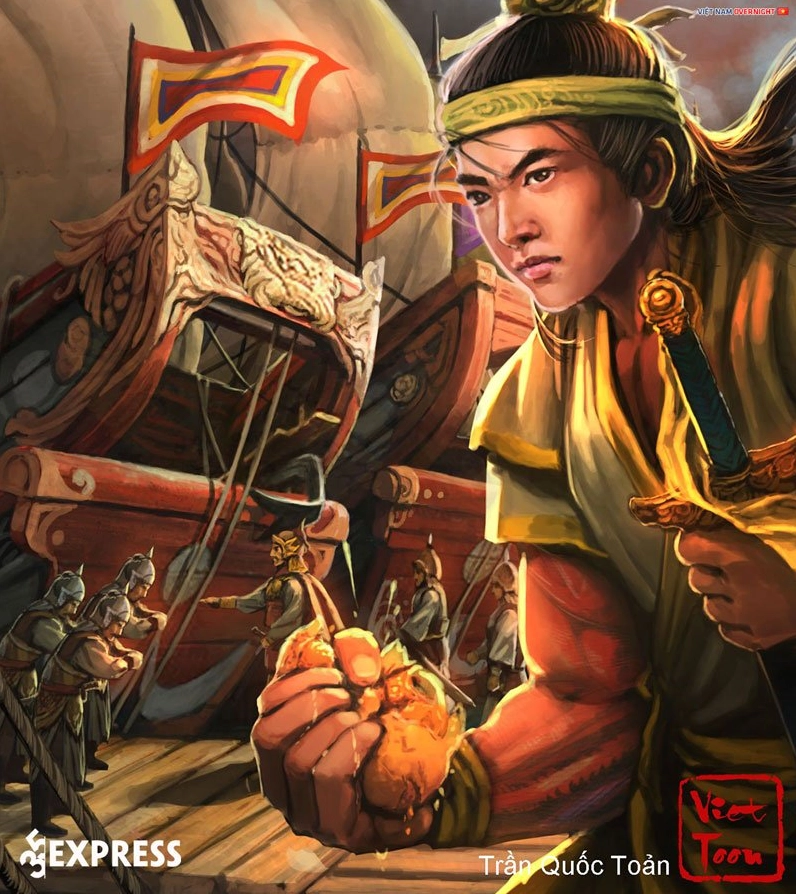 Ảnh chân dung Trần Quốc Toản