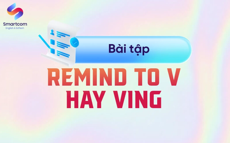 Bài tập với remind