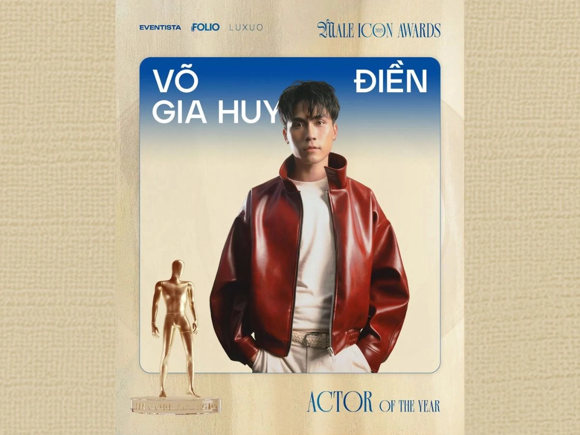 Bình chọn cho Võ Điền Gia Huy tại giải Actor Of The Year