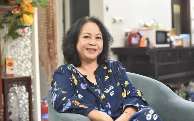 Ca sĩ Thanh Quý trong một khoảnh khắc biểu diễn.