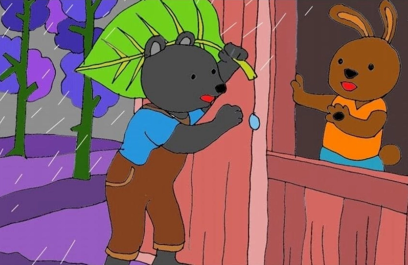 Cảm nhận về câu chuyện Bác Gấu Đen và Hai Chú Thỏ