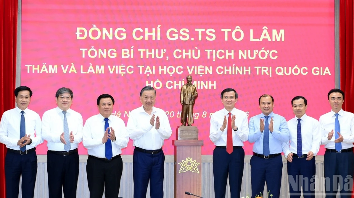 Cảnh một buổi biểu diễn âm nhạc