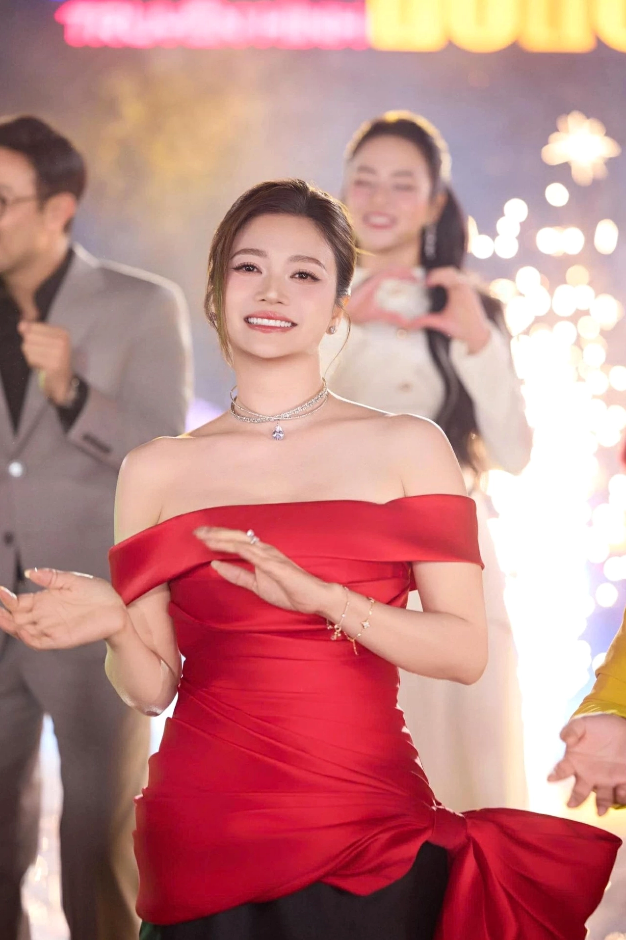 Diễn viên Kiều Anh khoe sắc.