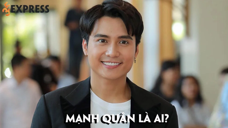 Diễn viên Mạnh Quân trong một buổi ghi hình.