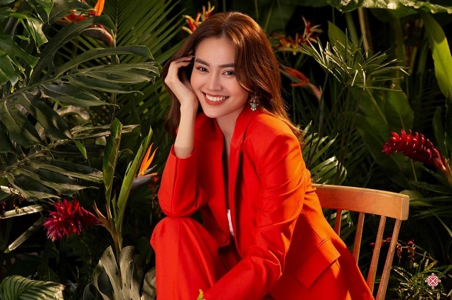 Diễn viên Ninh Dương Lan Ngọc sở hữu ngoại hình xinh xắn.