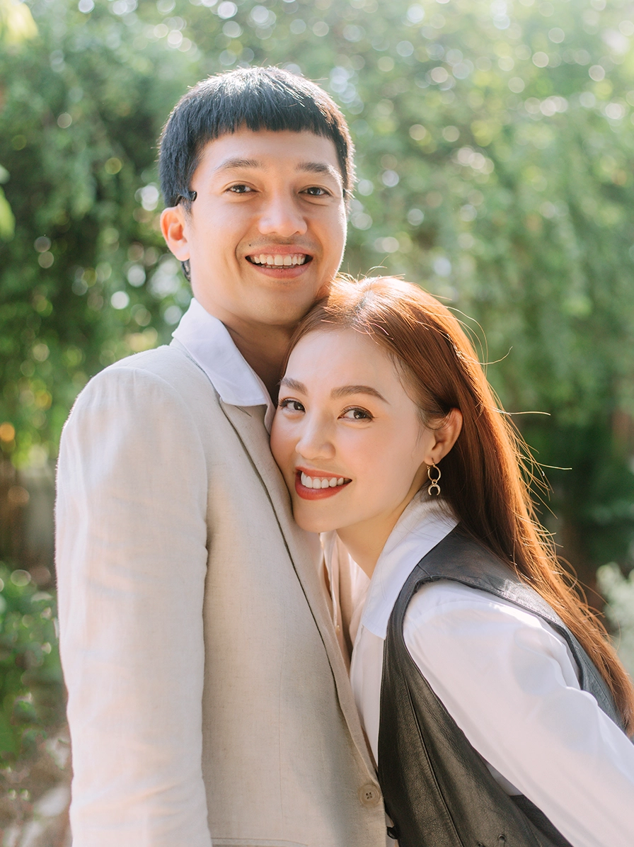 Diễn viên Quang Tuấn và ca sĩ Linh Phi