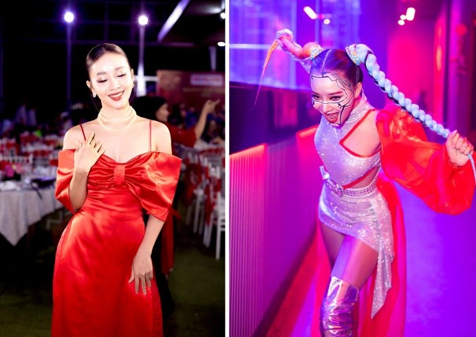 Diễn viên Quỳnh Hoa trong một vai diễn