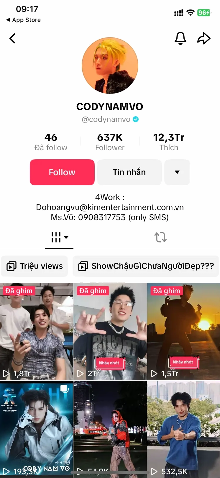 Đỗ Nam Sơn trong buổi ghi hình