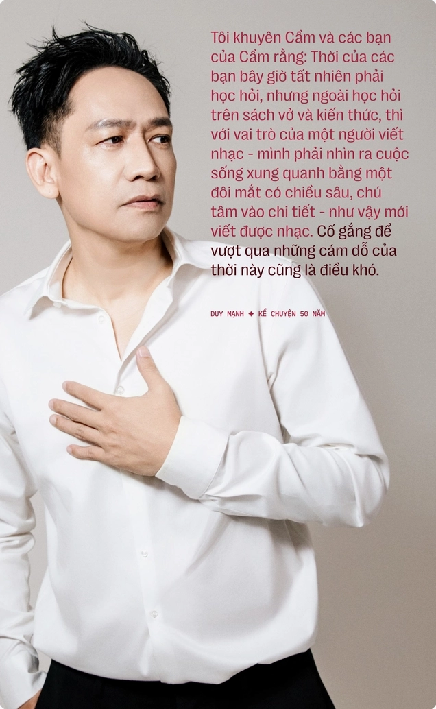 Duy Mạnh trong một khung hình khác