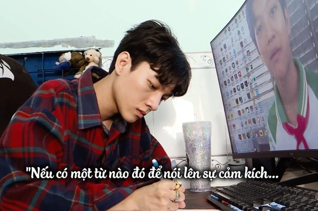 Hiếu LeBlanc thể hiện sự tự tin