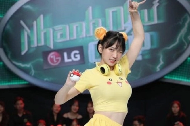 Hình ảnh của TikToker Lê Bống.
