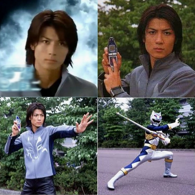 Hình ảnh Gao Bạc trong phim Hyakujuu Sentai Gaoranger