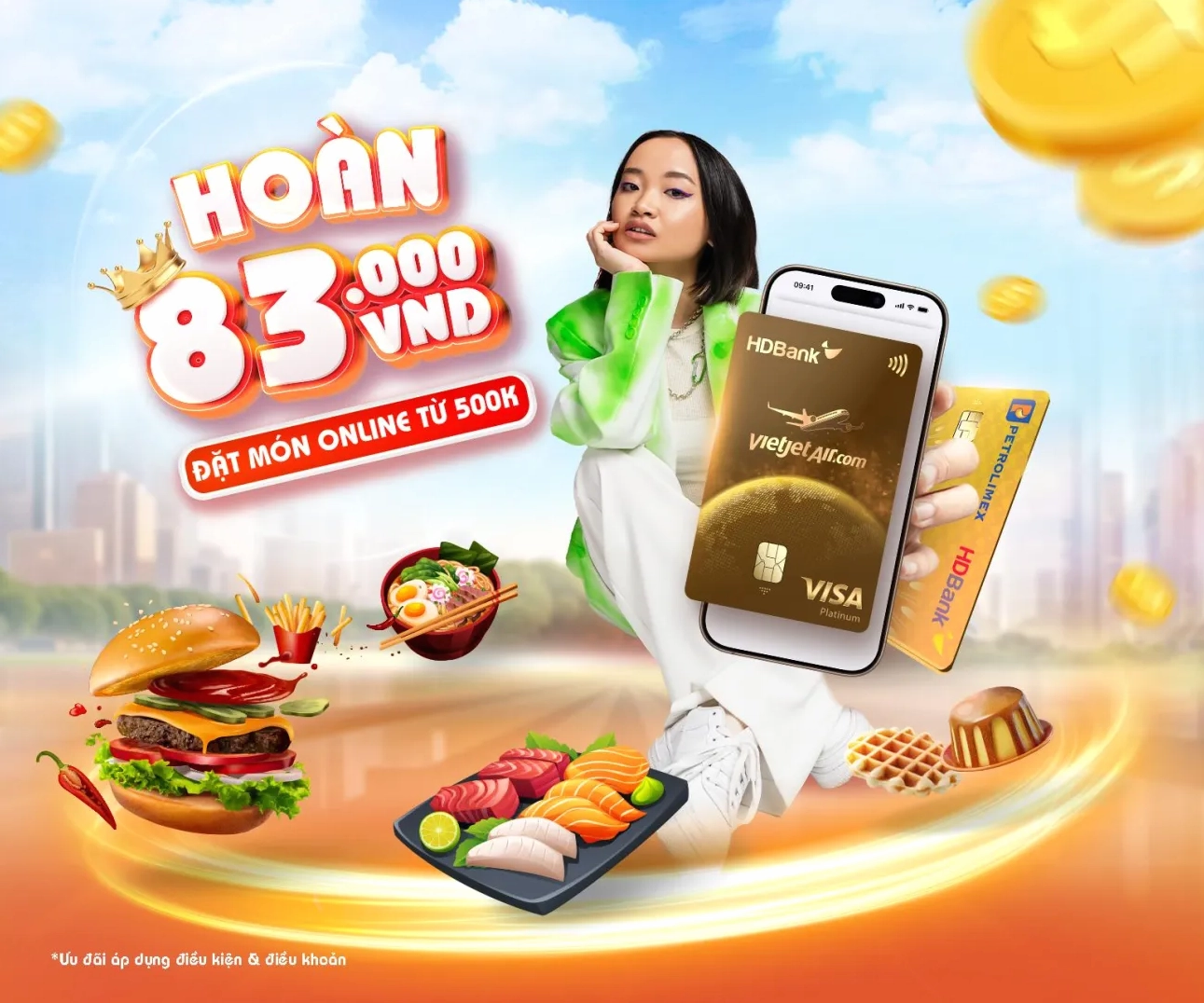 Hình ảnh quảng cáo cho sản phẩm làm đẹp.