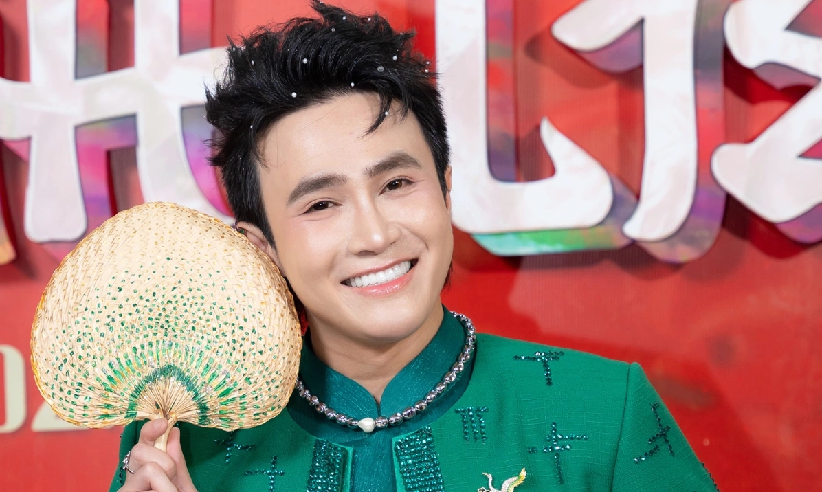 Huỳnh Lập trong một buổi phỏng vấn