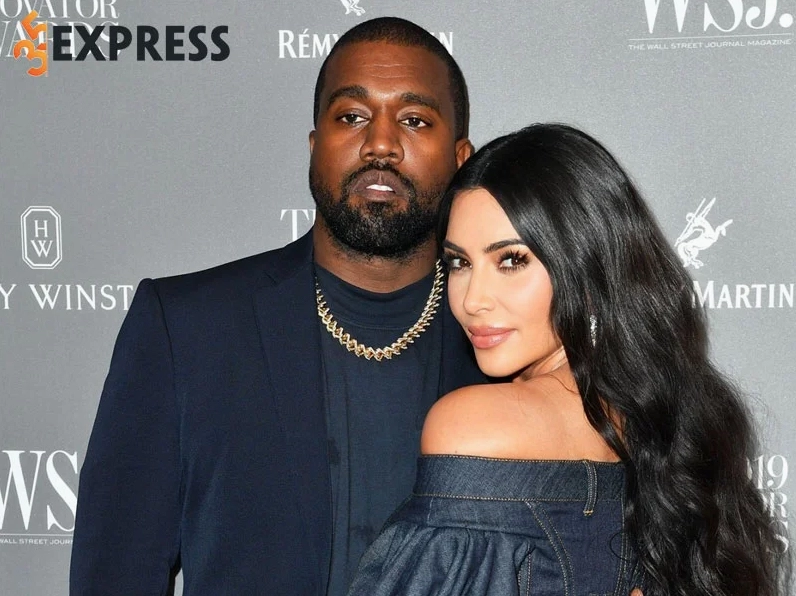 Kanye West và Kim Kardashian