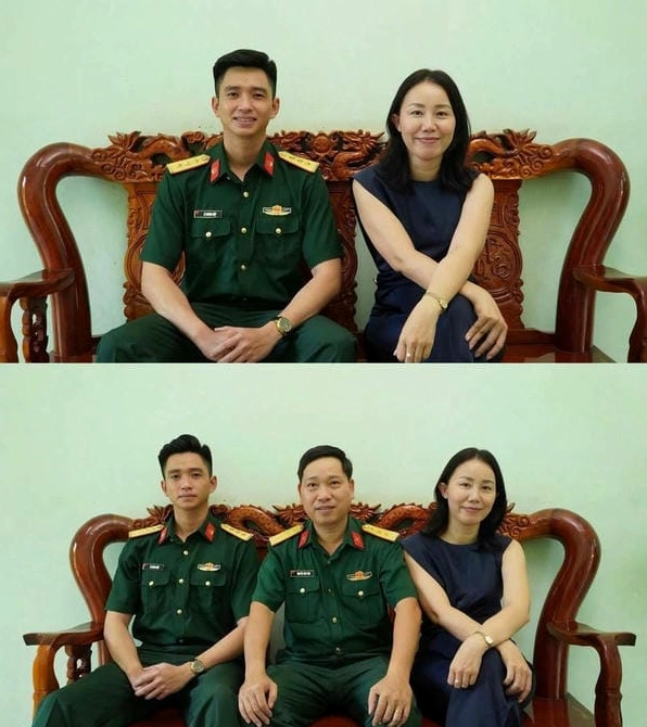 Lê Hoàng Hiệp thực hiện nhiệm vụ quân sự