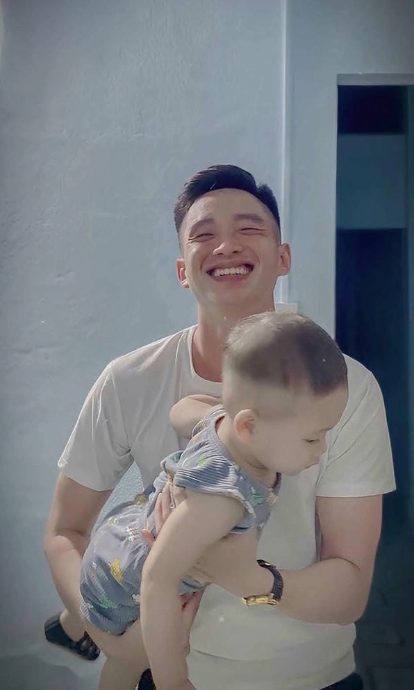 Lê Hoàng Hiệp với phong thái quân nhân