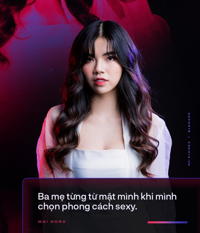 Mai Dora thể hiện sự chuyên nghiệp trong công việc