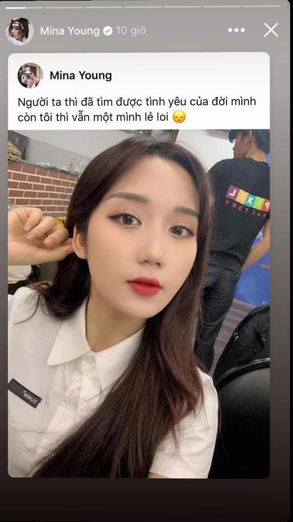 Mina Young trong một buổi chụp hình