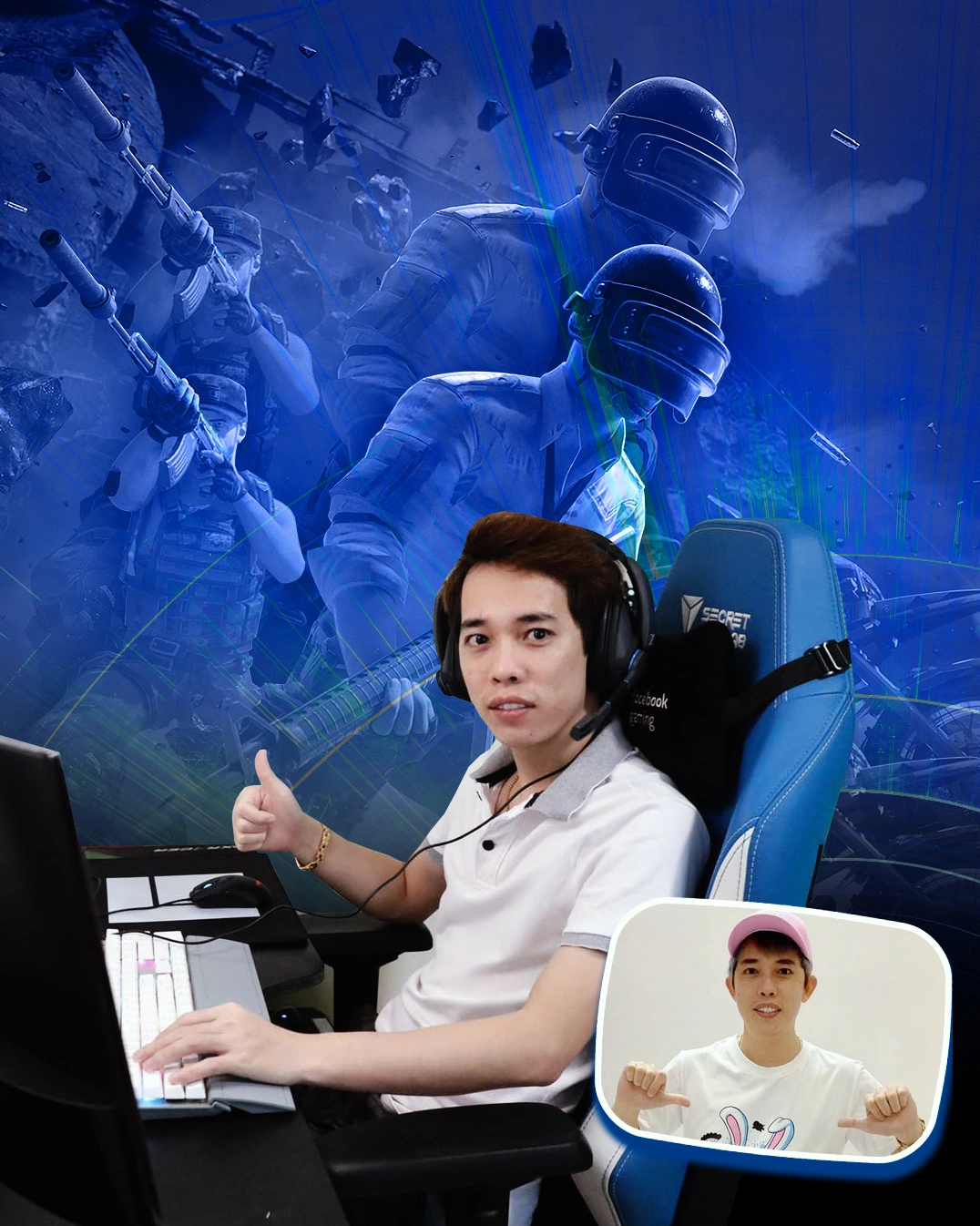 Nam Blue - Biểu tượng thế hệ game thủ Việt