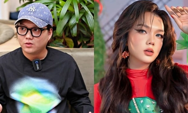 Phạm Thoại trong một bộ trang phục ấn tượng