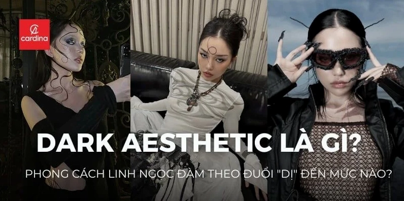 Phong cách Dark Aesthetic của Linh Ngọc Đàm
