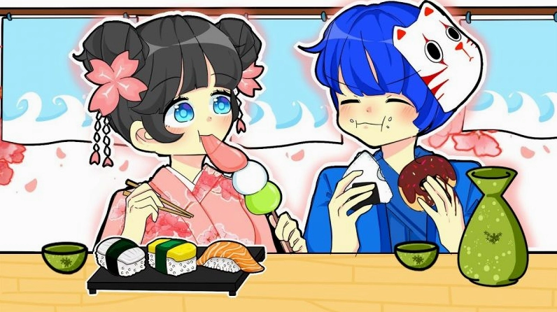 Phong Cận và Sammy Chibi