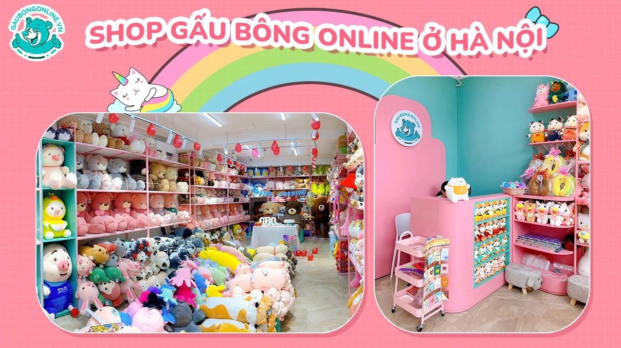 Shop Gấu Bông Online uy tín tại Hà Nội