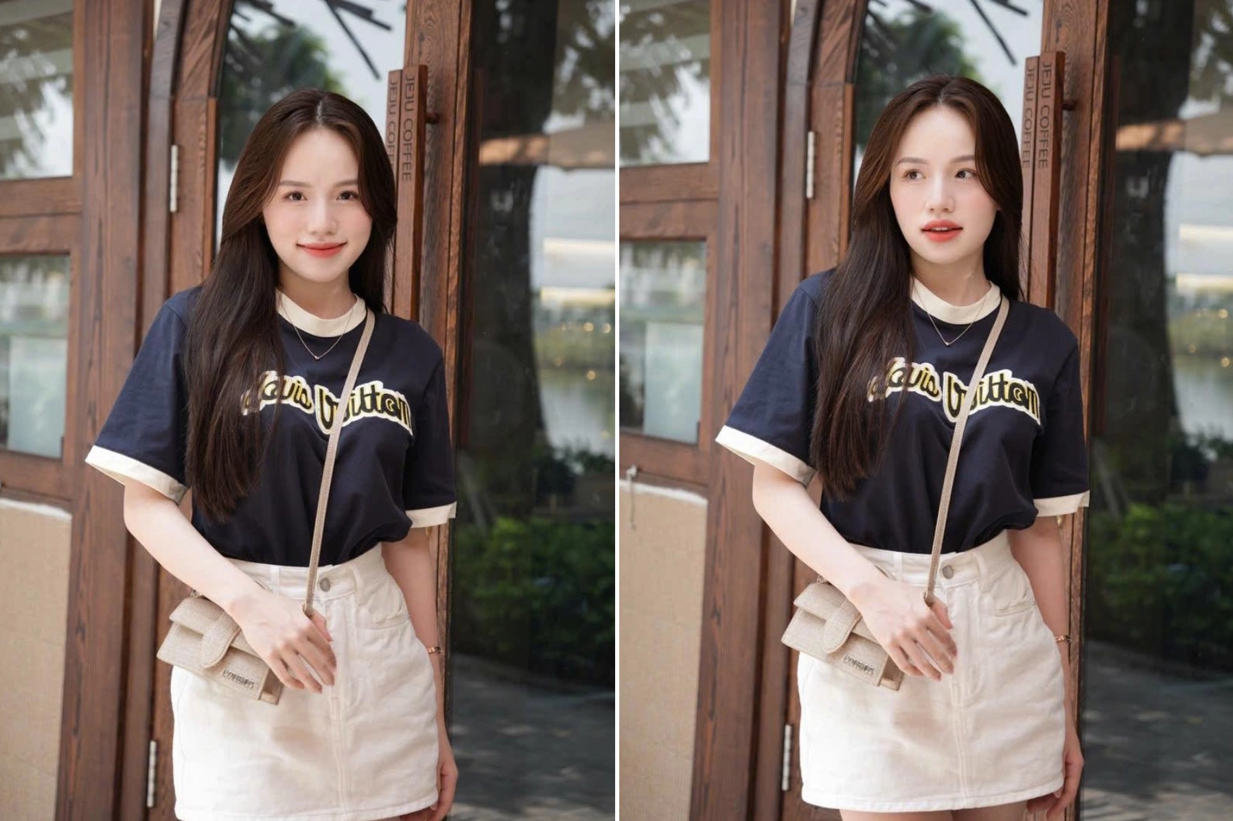 Thị Nhung sau sinh vẫn giữ được vóc dáng