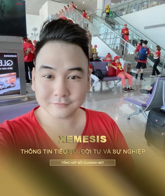Tiểu sử streamer, youtuber Xemesis