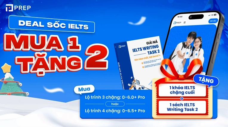 Ưu đãi khóa học IELTS