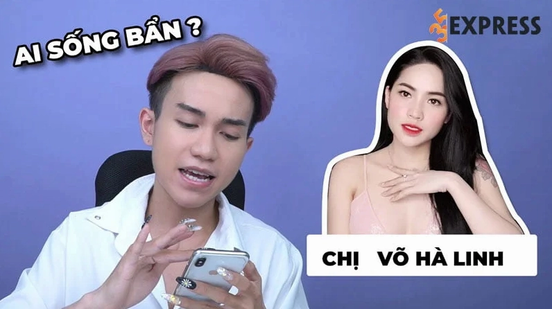 Võ Hà Linh trong một bối cảnh tự nhiên