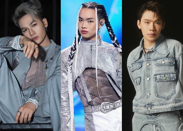 Vũ Thịnh cùng các nghệ sĩ khác trong một sự kiện