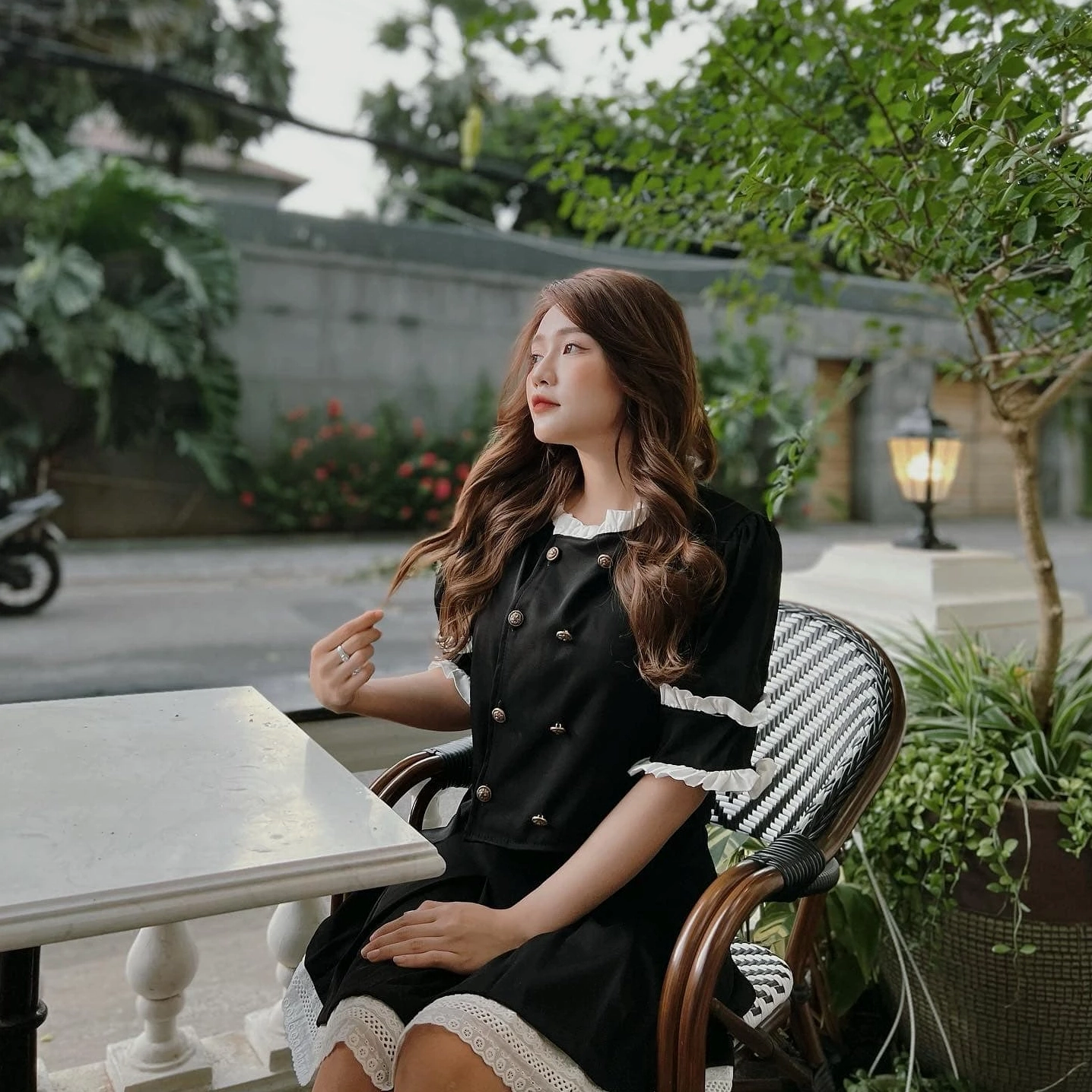 An Vy FapTV với trang phục biểu diễn