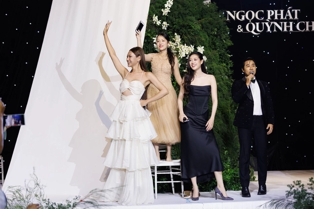 Đám cưới Quỳnh Châu và thiếu gia: Cô dâu khóc nức nở, dàn nghệ sĩ