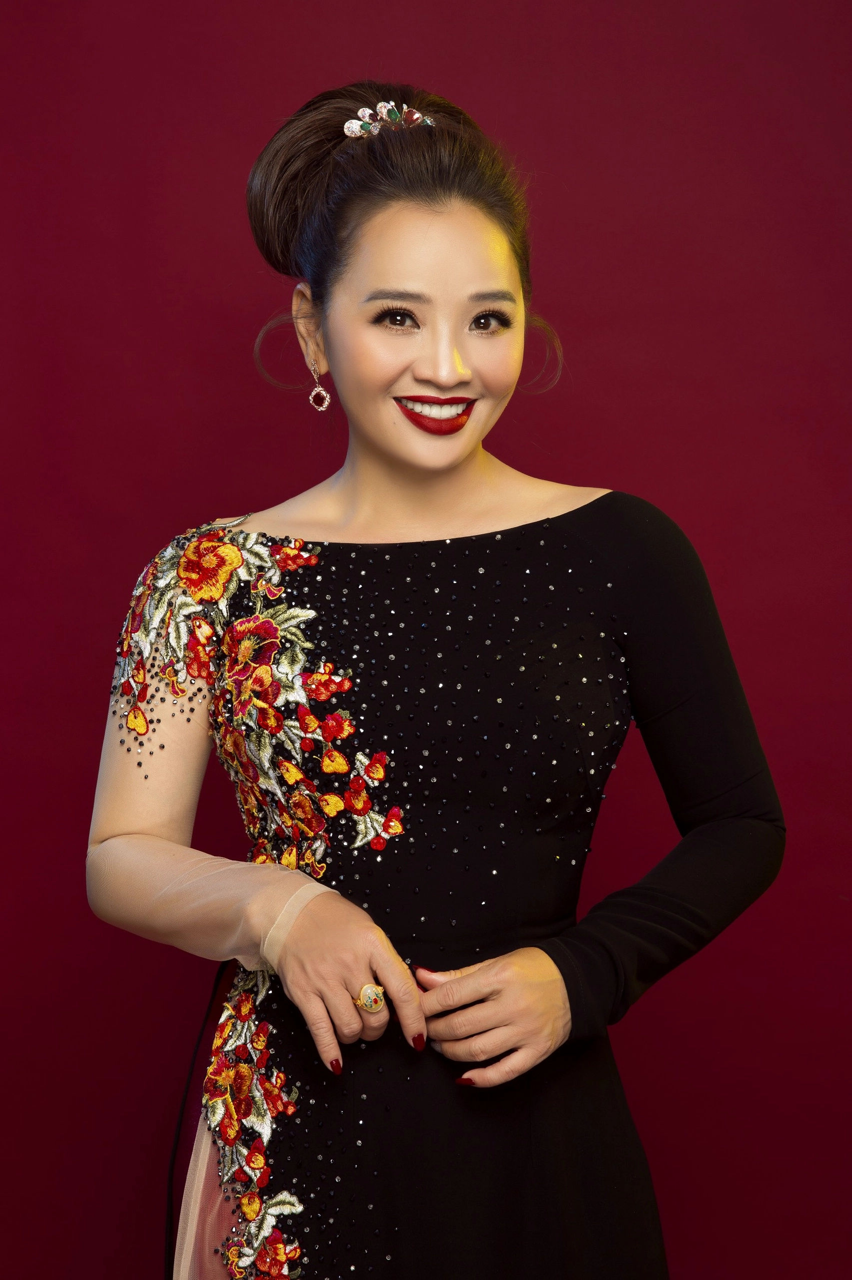 Diễn viên Hoài An trong một vai diễn truyền hình.